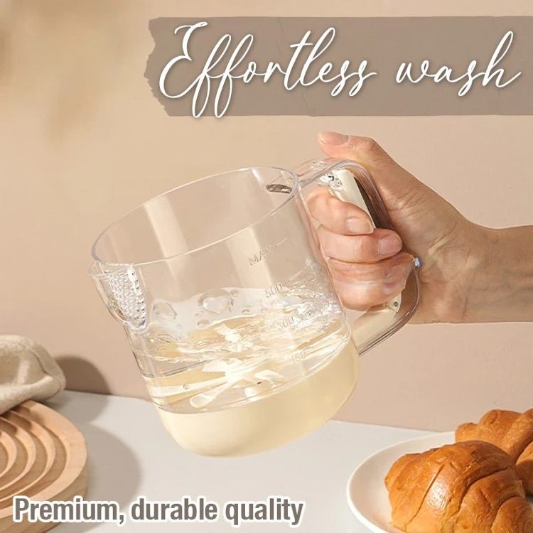 QuickMix™ - Rapid Egg Mixer for Effortless Breakfast Prep