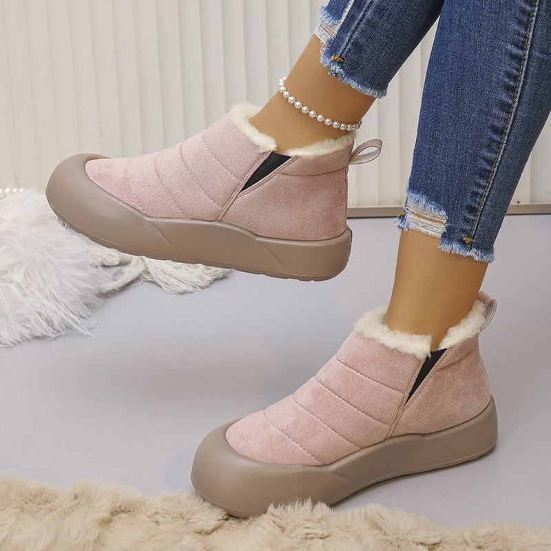 WinterWarm™ - Waterproof Plush Lined Boots for Cozy Comfort