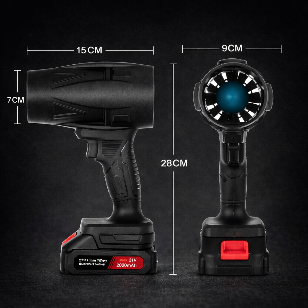 TurboBlast - Instantly Clears Stubborn Dirt and Dust Fast