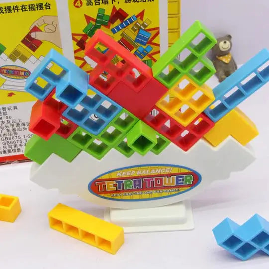 PlayNest™ - Swing Stack Balance Tower Toy