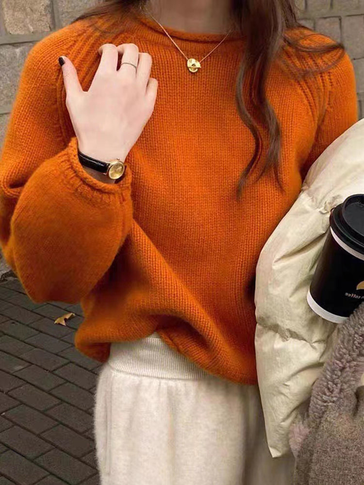 Adrianne CozyFit Loose Long Sleeve Sweater