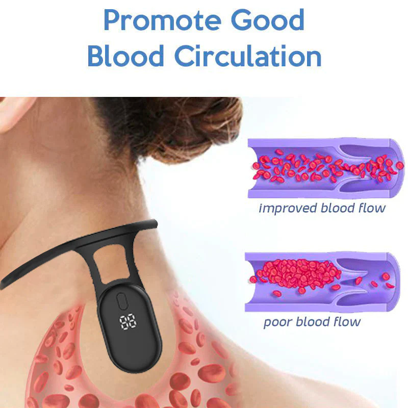 LymphEase™ - Ultrasonic Neck Soothing Massager