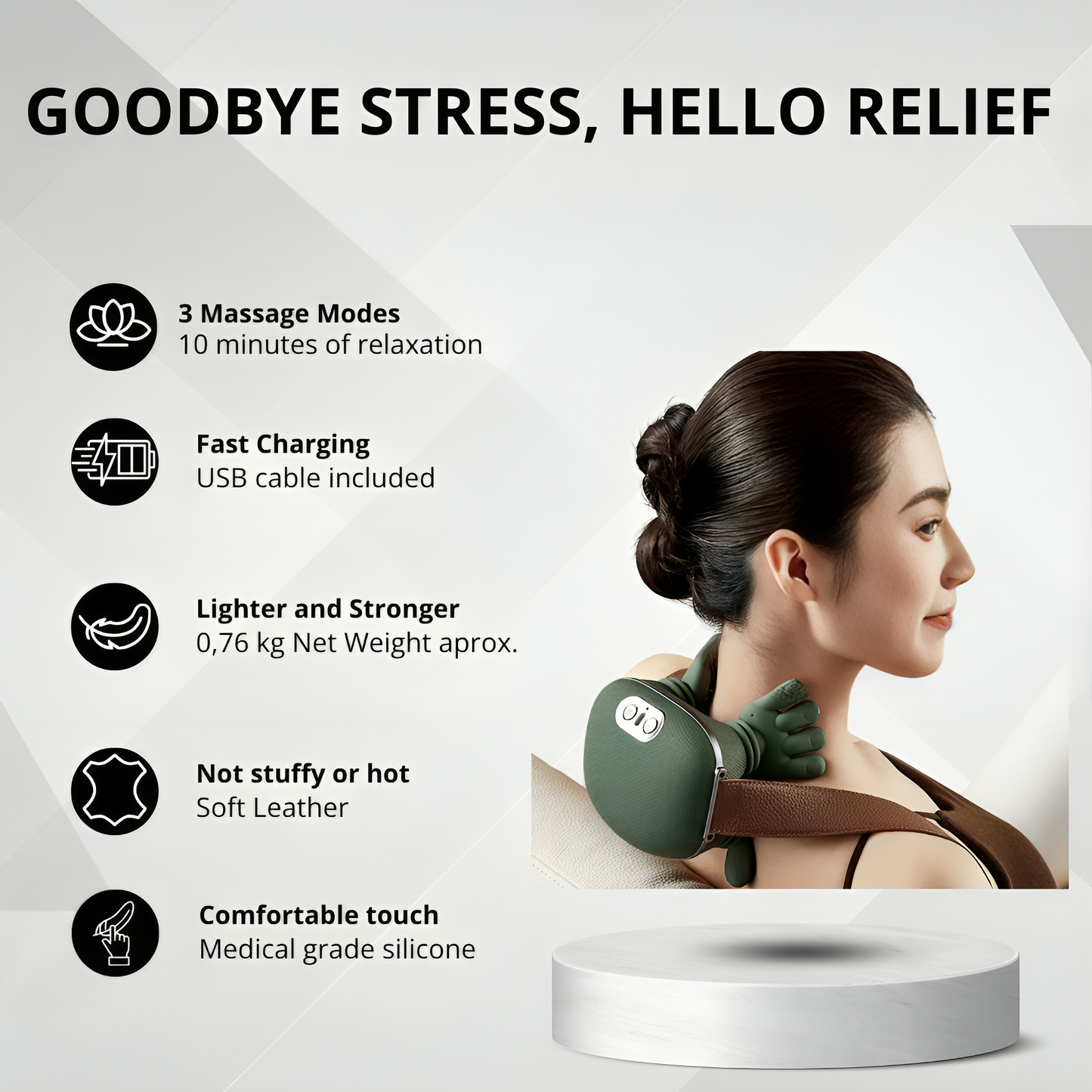 HandEase™ - Ergonomic Hand Therapy Massager