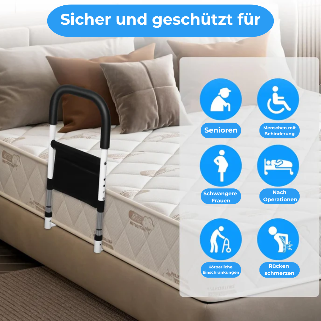 BedClip™ - Height Adjustable Bed Handle with Storage Bag