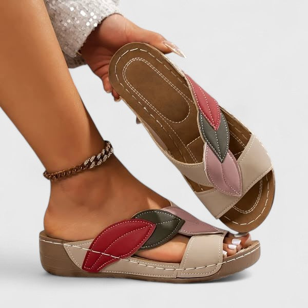 Orthopedic Slip-On Sandals with Elegant Comfort
