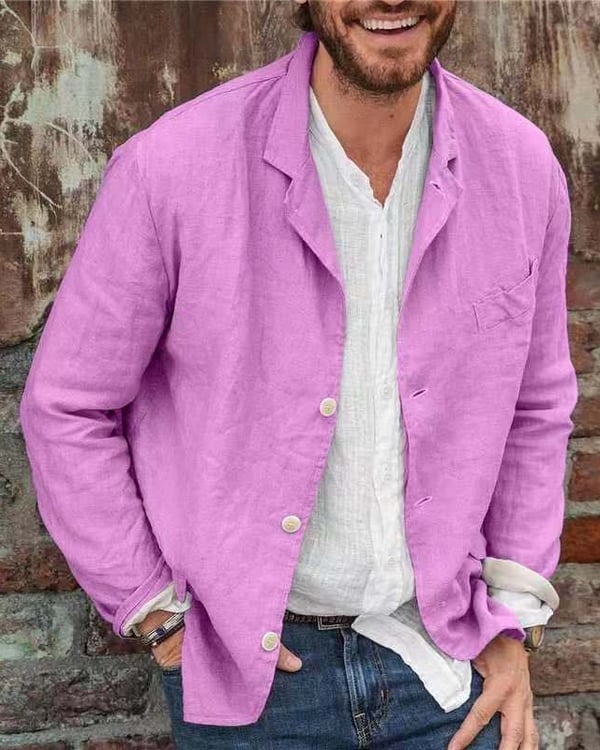Classic Casual Men’s Jacket for Everyday Wear
