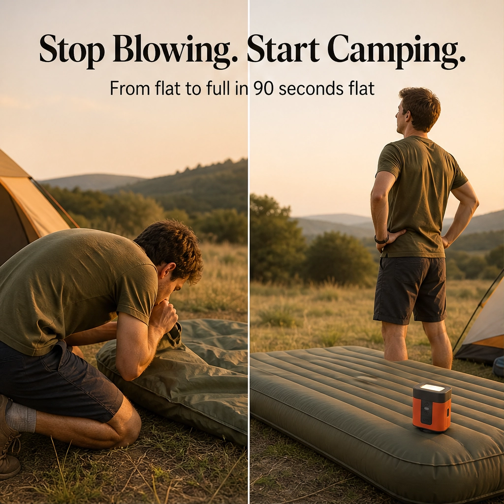 AirSwift - Inflate and Deflate Anything Quickly Anywhere, Cordless