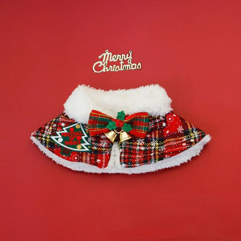 PawJoy™ - Cozy Cat & Dog Christmas Winter Scarf