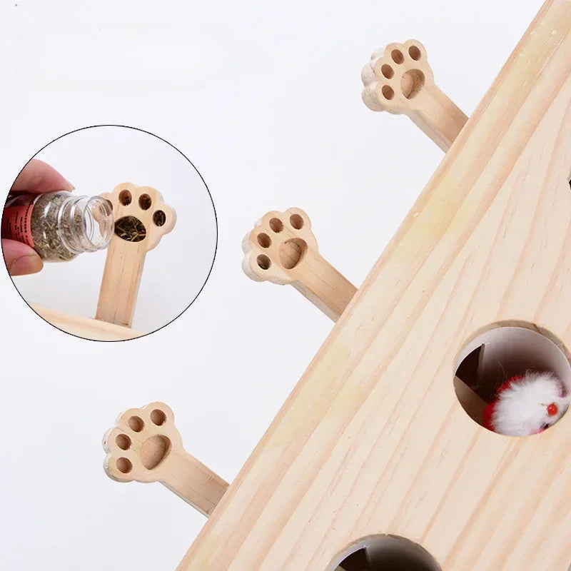 PurrPlay™ - Interactive Cat Hunt Puzzle Toy for Engaged Pets