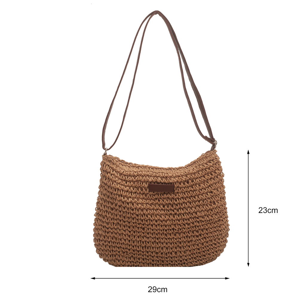 Vintage Crochet Boho Hobo Bag