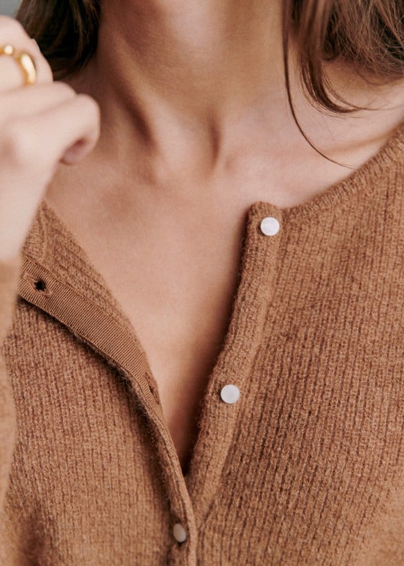 Heritage Cozy Knit Cardigan Sweater
