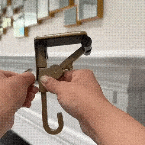 Heavy Duty 2-in-1 Garland and Stocking Hangers for Holiday Decor