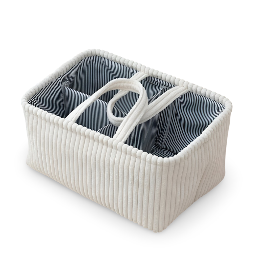 StorEase™ - Polyester Compartment Storage Basket