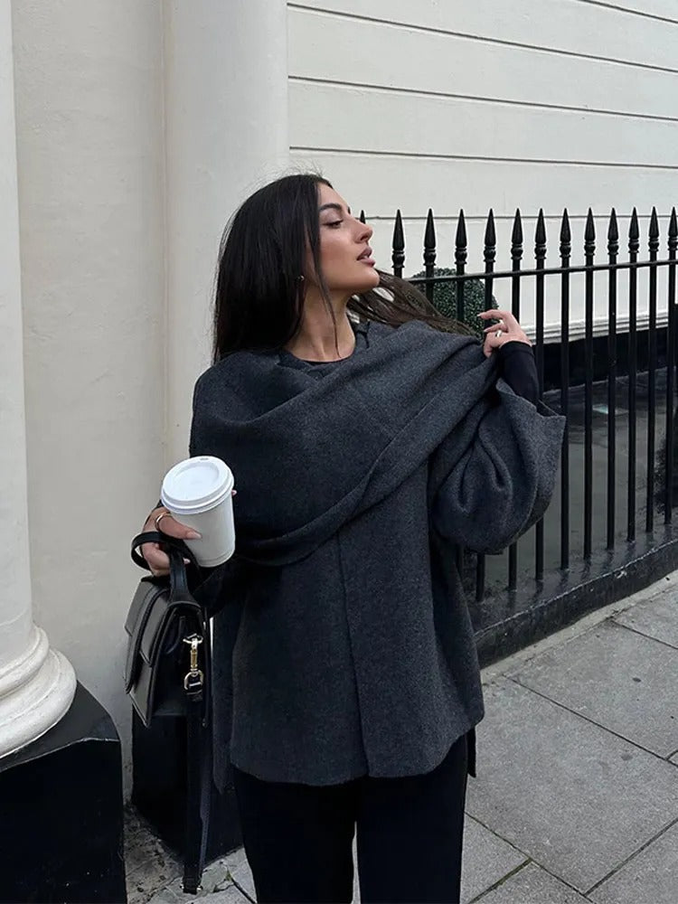 Women's Soft Layered Winter Coat
