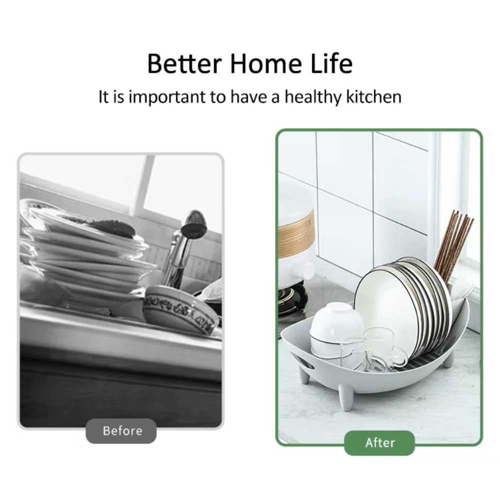 DrySpace - Dries Dishes Fast While Saving Your Counter Space
