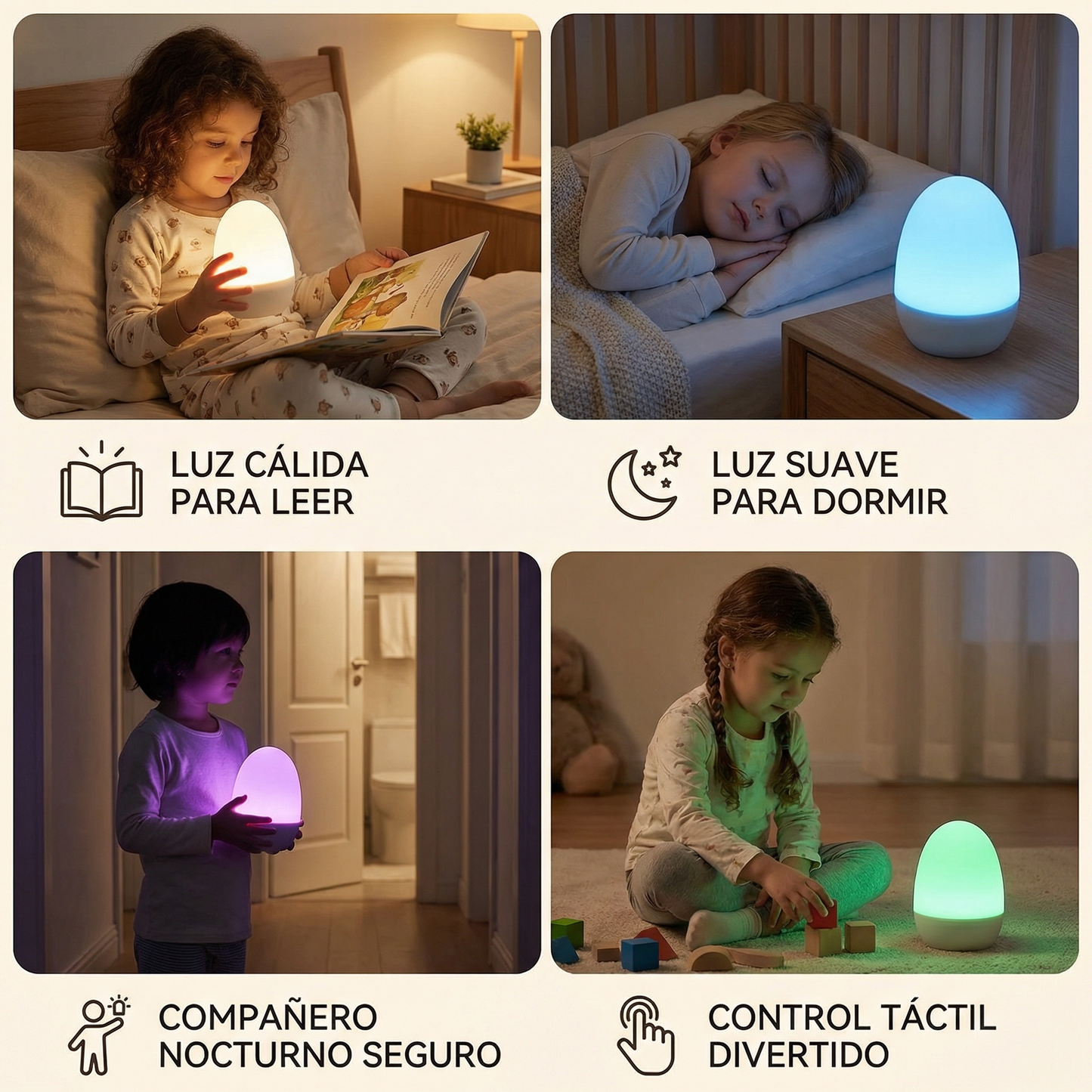 LumiNest - Soft, Glare-Free Light for Deep, Restful Sleep