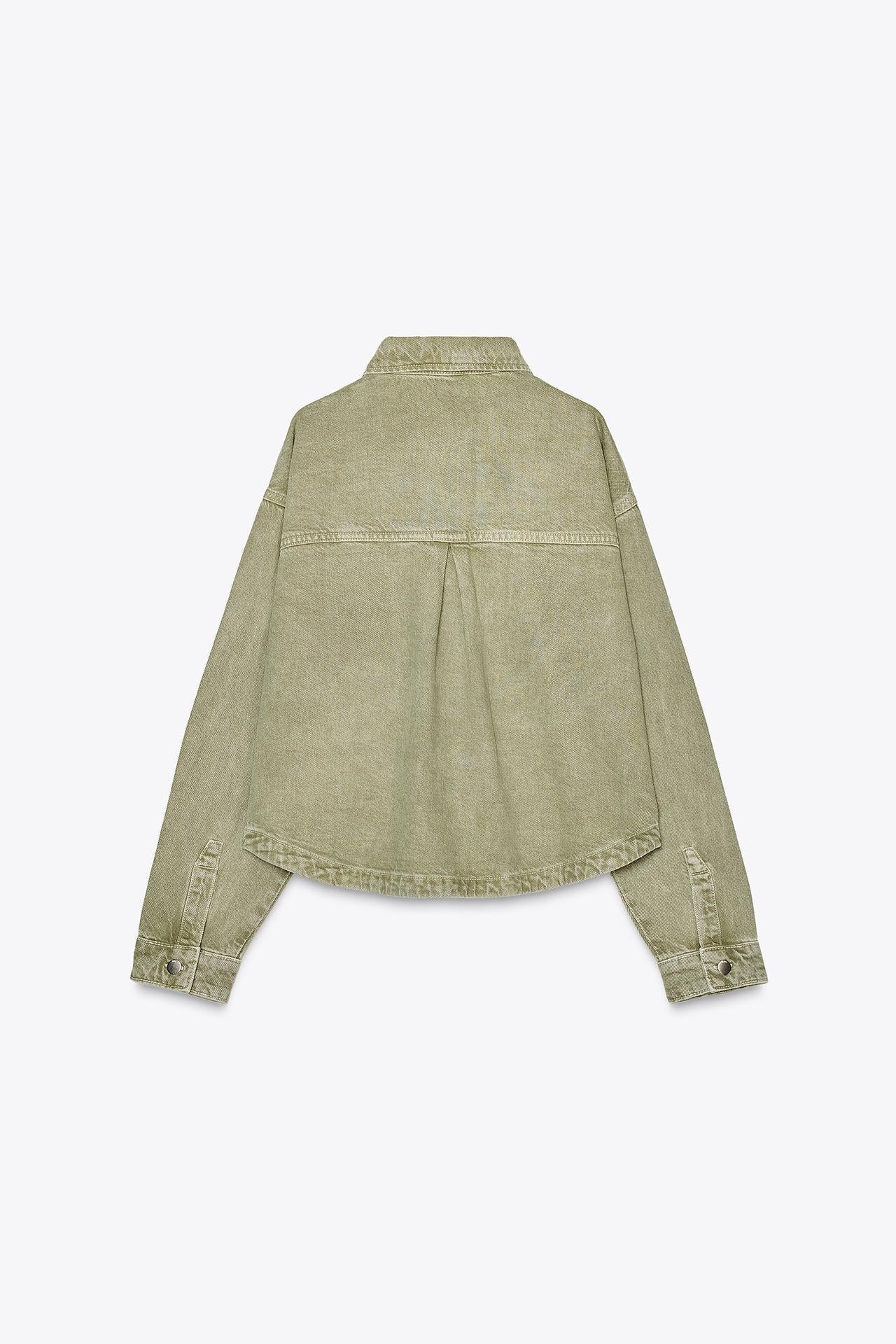 Classic Khaki Denim Jacket for Everyday Style