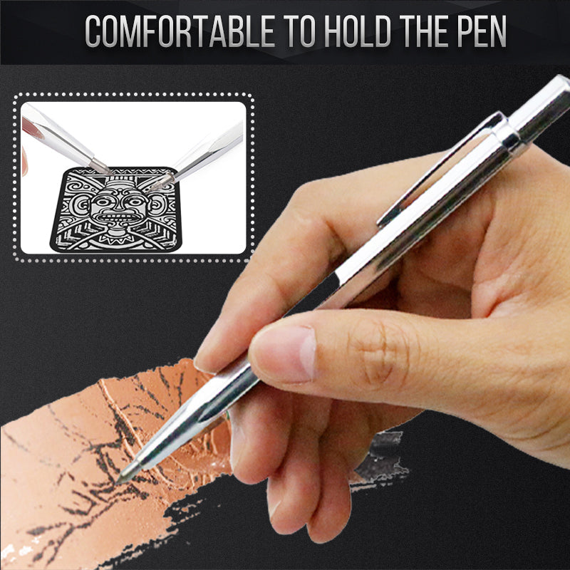 InkGlide™ - Metal Tip Glass Marker Pen