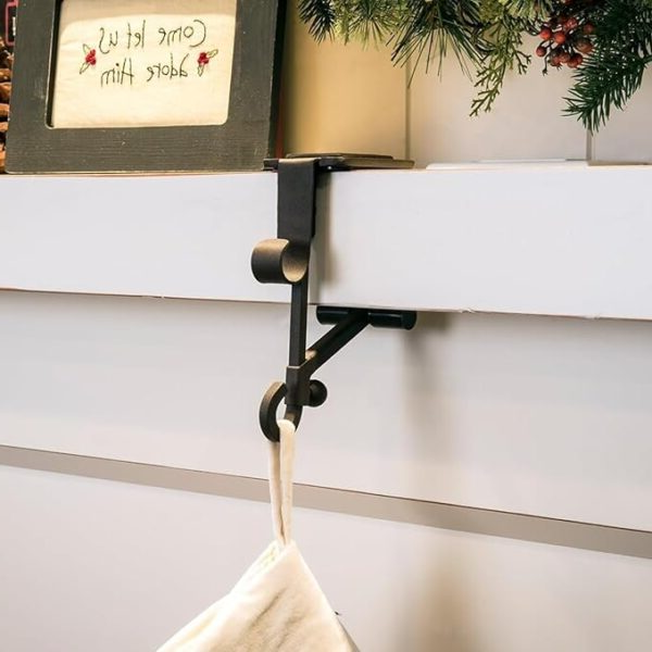 Heavy Duty 2-in-1 Garland and Stocking Hangers for Holiday Decor