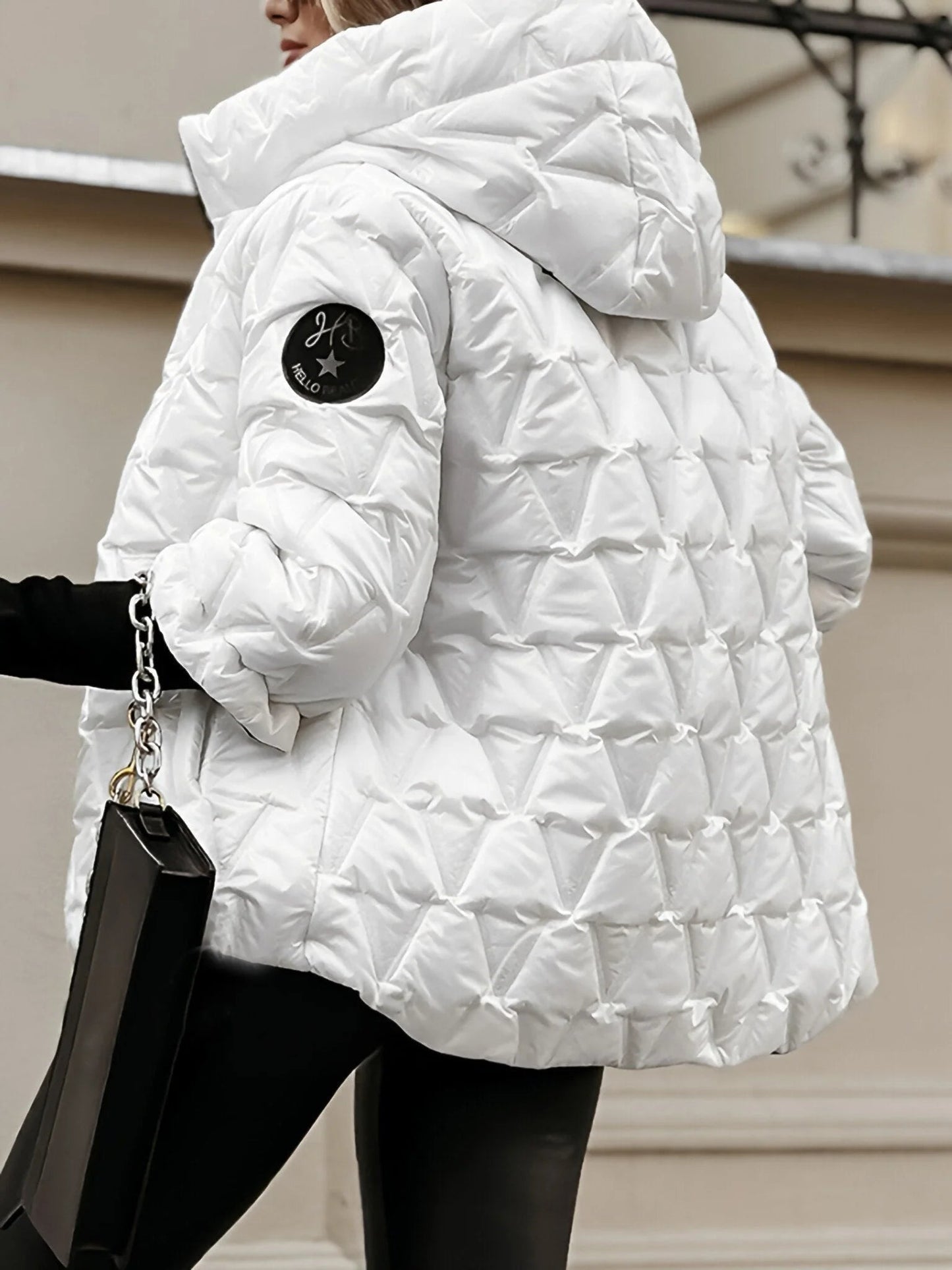 Cozy Patchwork Cotton Jacket for Layered Casual Style