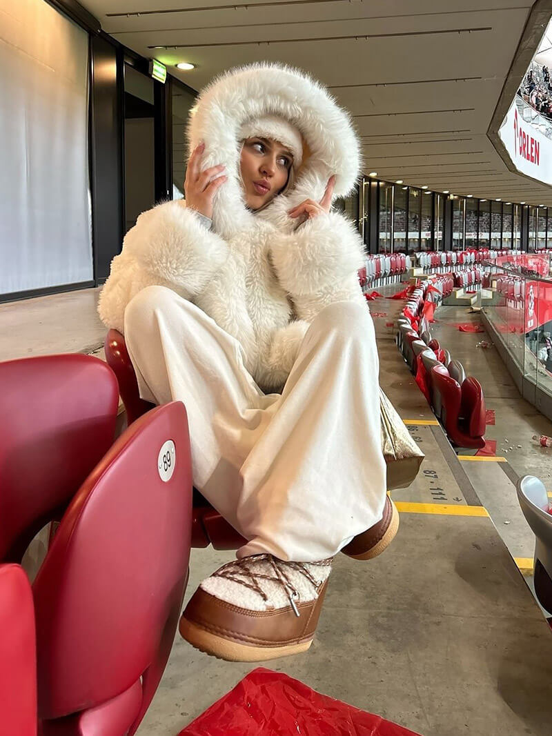 Oversized Hooded Winter Jacket for Women