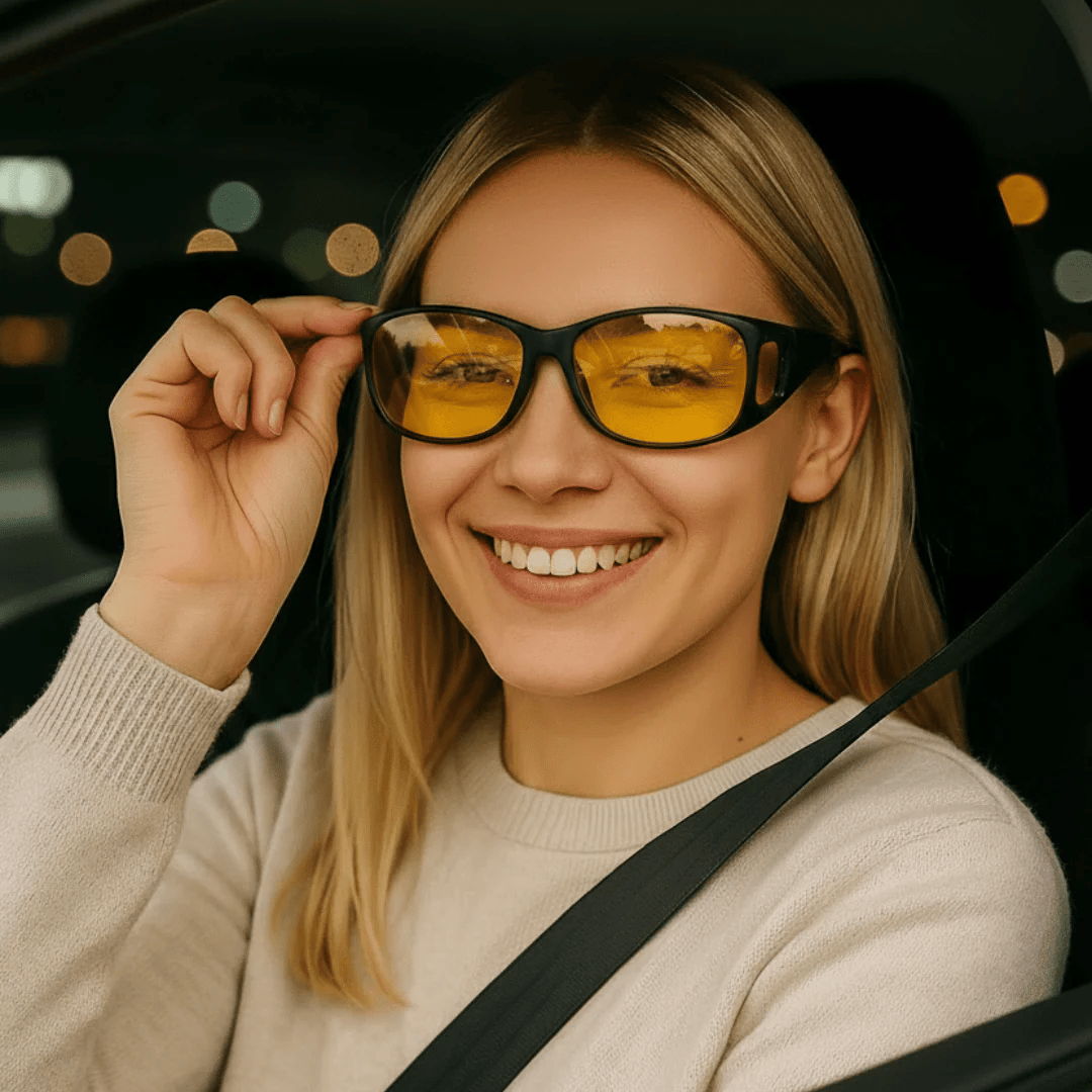 DarkVision™ - Glare-Free Night Driving Glasses