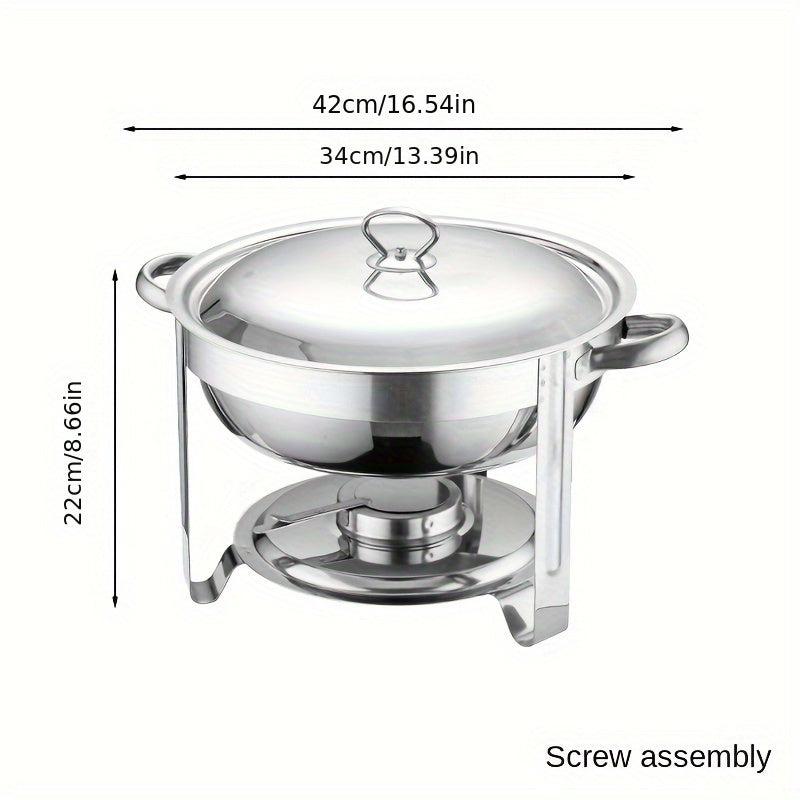 BuffetEase™ - Stainless Steel Chafing Dish Set