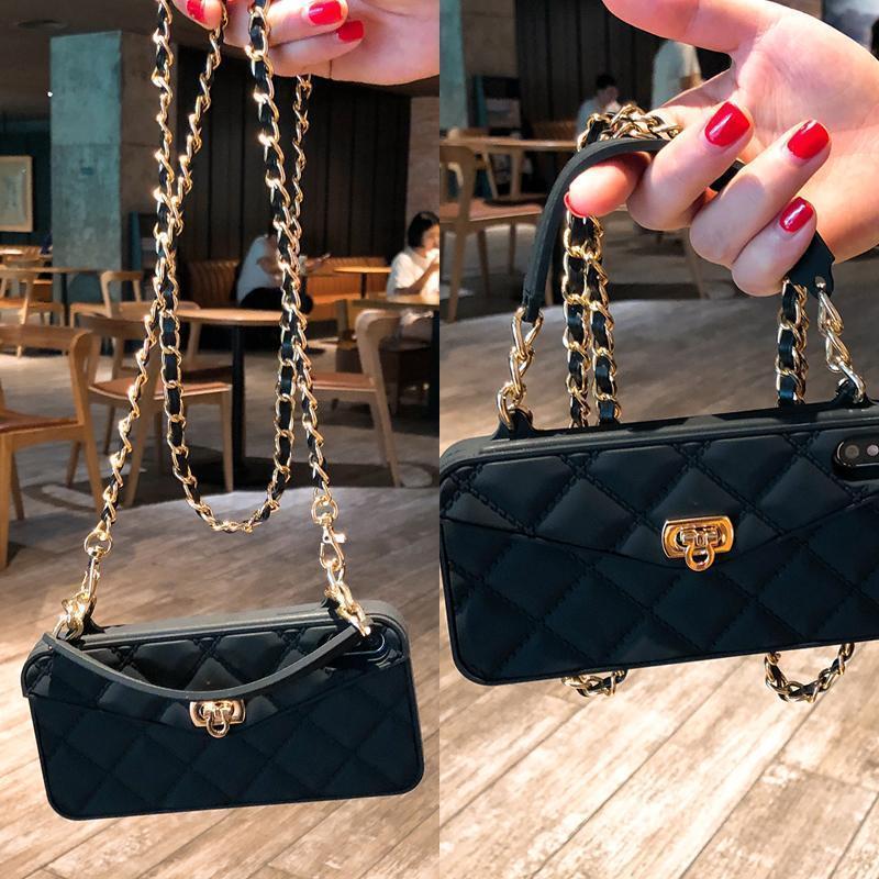 Chic Chain Strap Handbag Phone Case