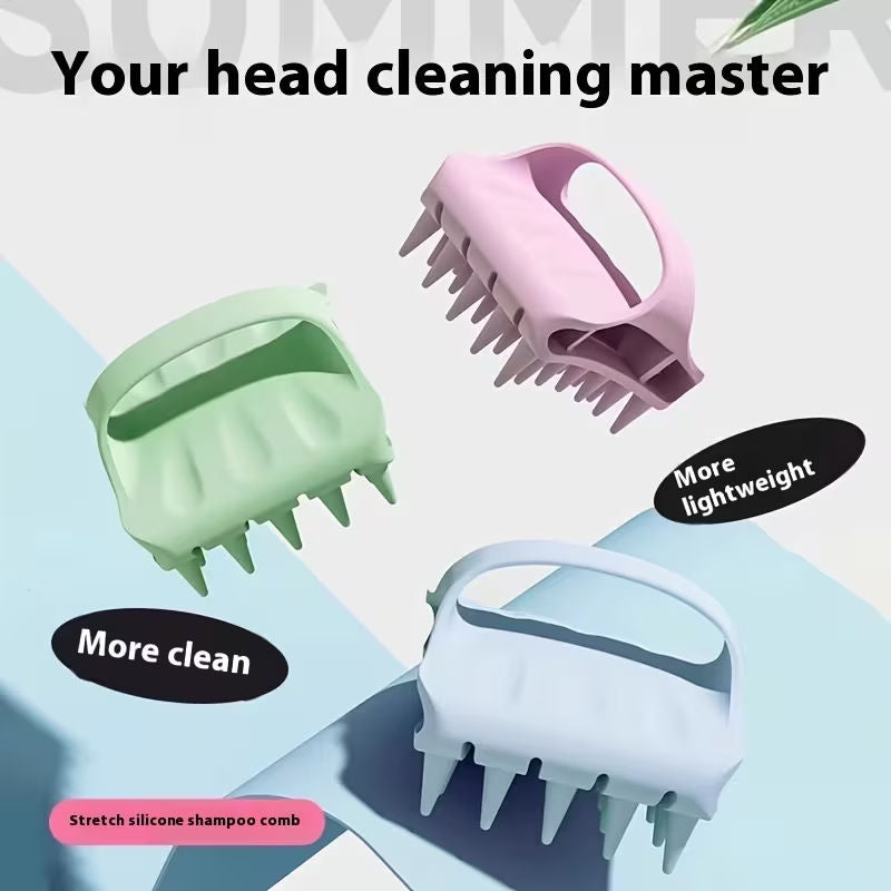 ScalpEase™ - Silicone Scalp Massager for Refresh & Relaxation