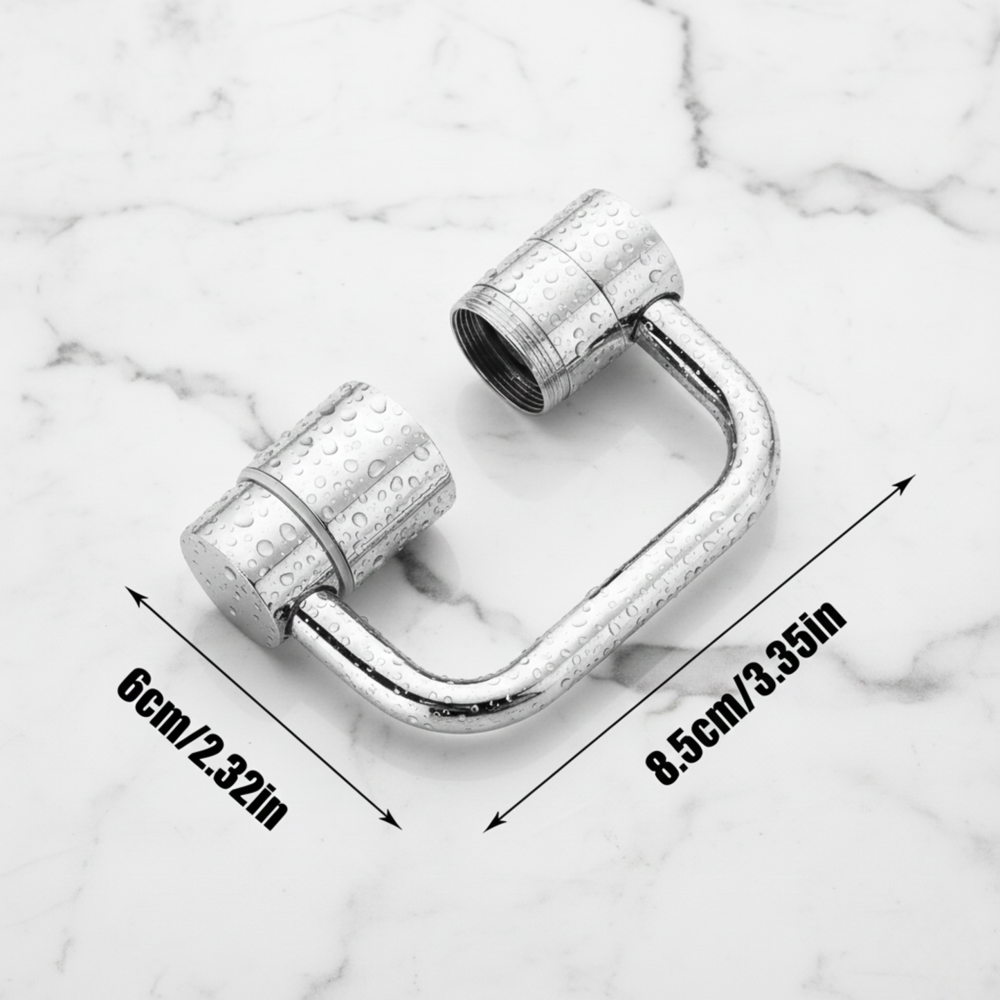 FlowMaster - Control Your Sink Water with Splash-Free 1080° Rotation