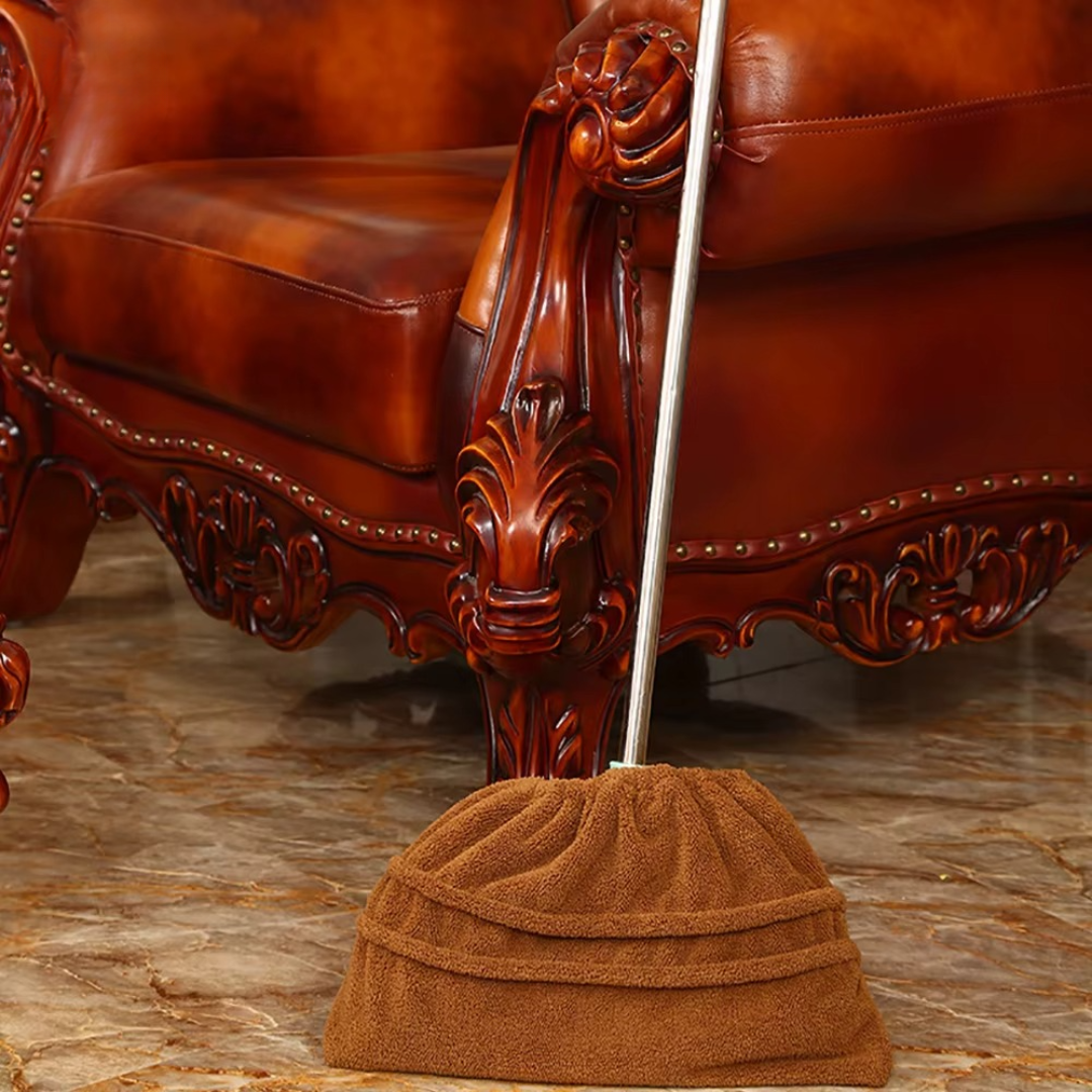 EasySweep™ - Coral Fleece Broom Covers Set