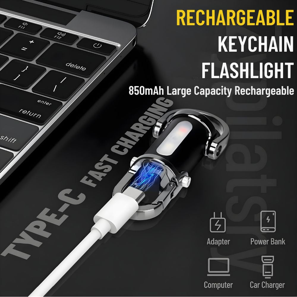 LumaKey - Instant Bright Light Anywhere on Your Keychain