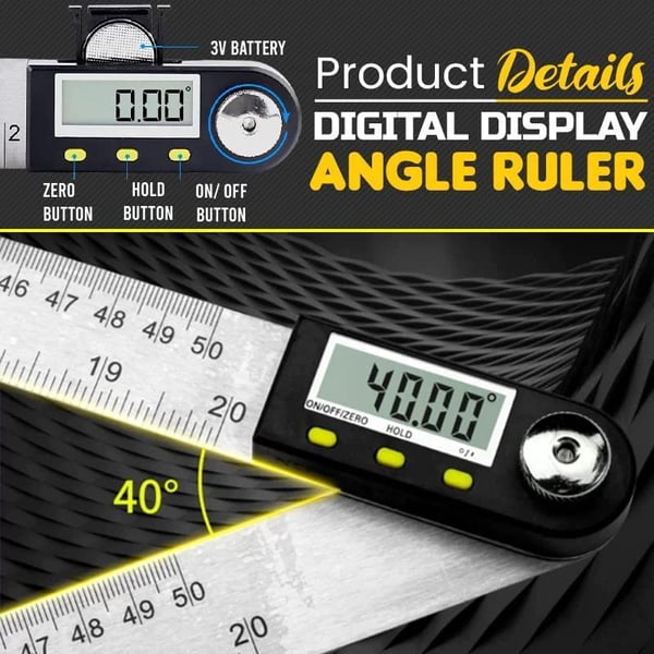ProAngleX™ - Precision Angle Measuring Tool for Perfect Projects