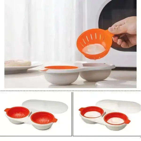 Portable Microwave Egg Cooker for Easy Healthy Breakfasts