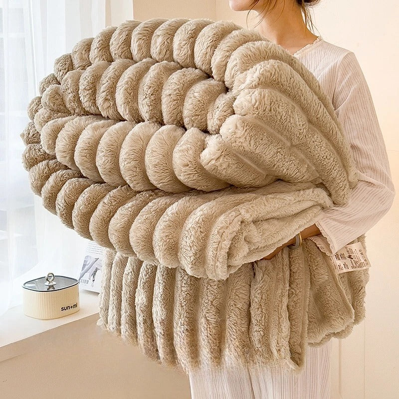 SnugDream™ - Cozy Fitted Sheet Plush Blanket for Ultimate Comfort