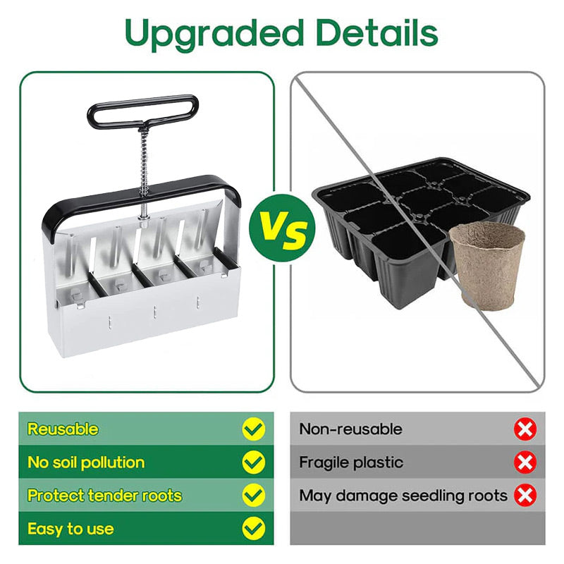 EcoGrower™ - Sustainable Seedling Starter Kit