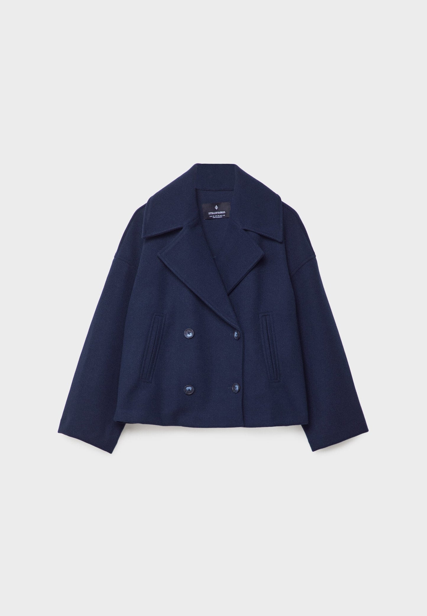 Chic Double-Breasted Short Jacket