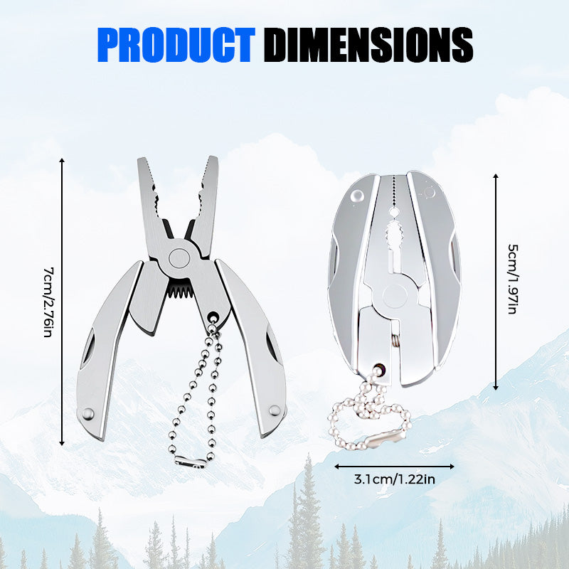 ToolFlex™ - Compact Multifunction Folding Pliers for Everyday Use