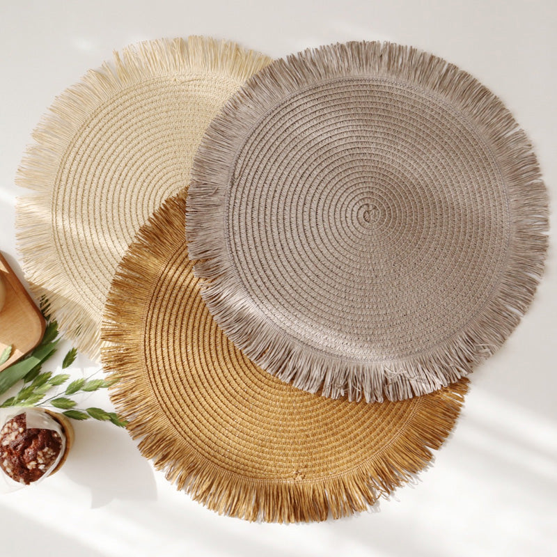 Boho Woven Table Runner for Stylish Dining Decor