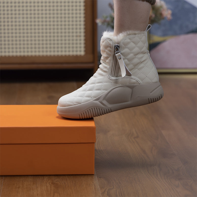 Women's Cozy Warm Winter Boots with Thick Sole