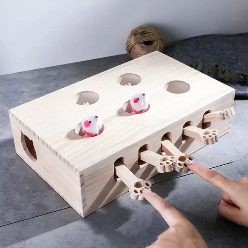 PurrPlay™ - Interactive Cat Hunt Puzzle Toy for Engaged Pets