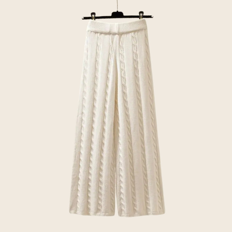 Elegant Knit Two-Piece Set