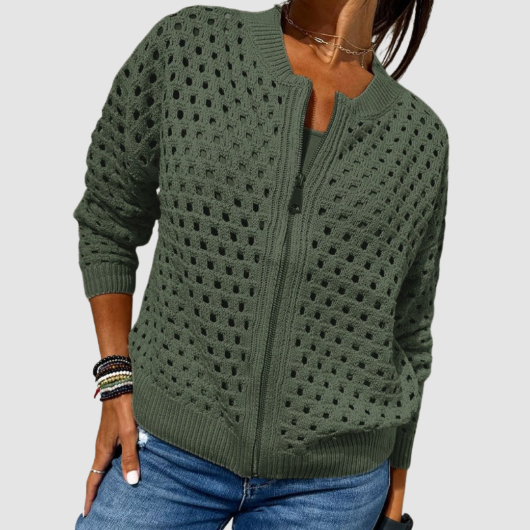 Cozy Knit Cardigan Sweater
