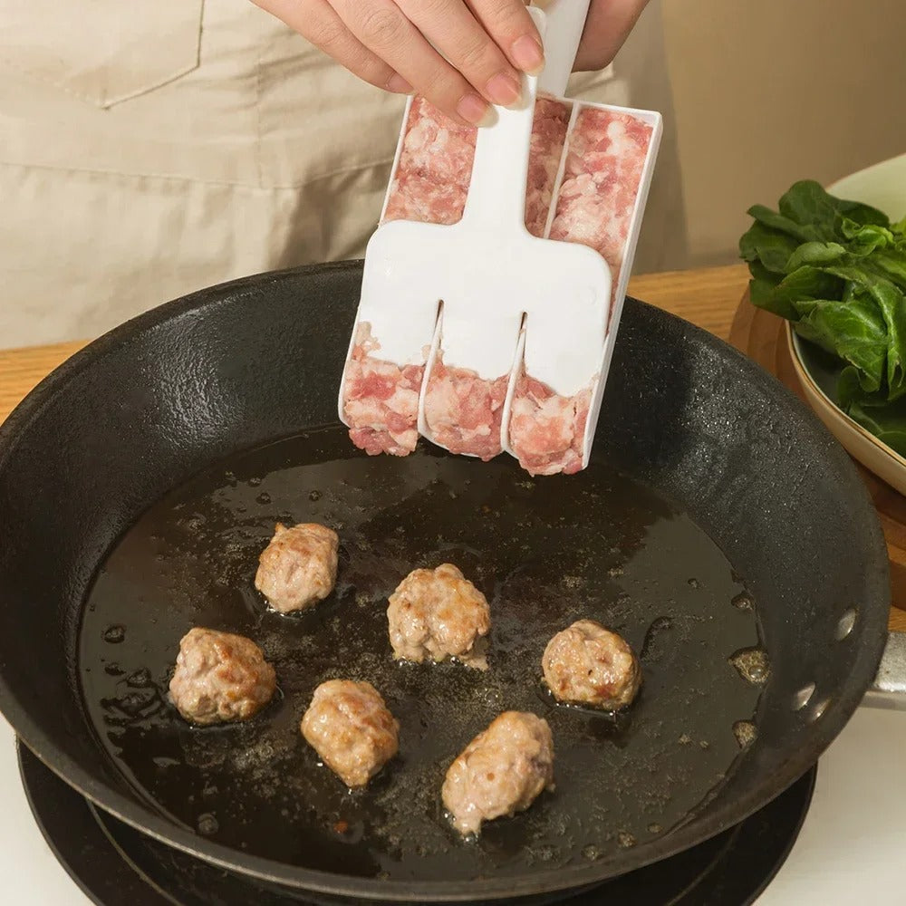 MealCraft™ - Triple Meatball Maker Mold