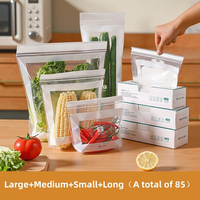 FreshSeal™ Food Storage Bags for Eco-Friendly Freshness