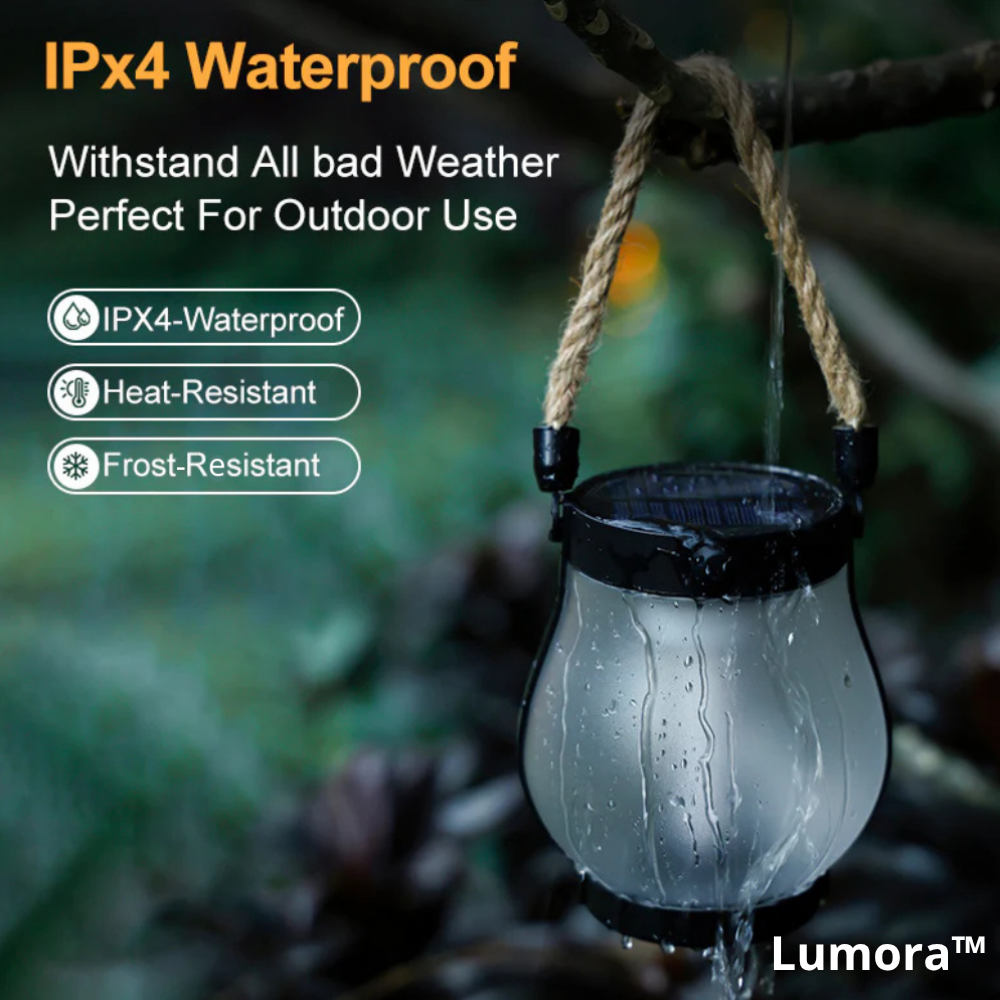 Lumora™ - Solar Outdoor Lantern Lights