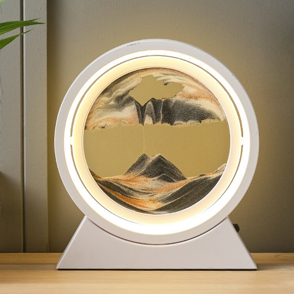LumaGlow™ - Sand Art 360º Ambient Light Sculpture