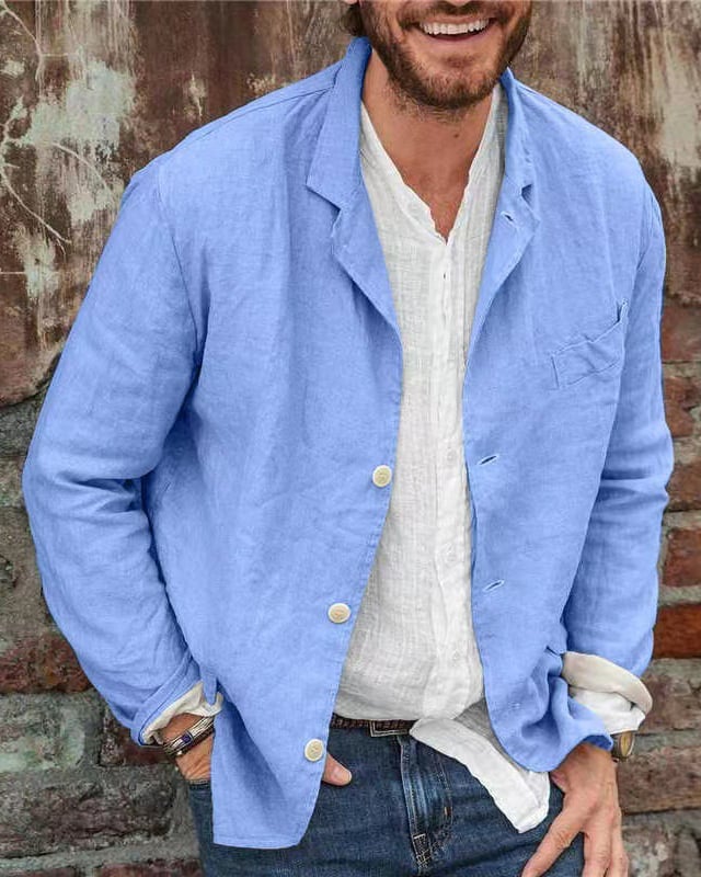 Classic Casual Men’s Jacket for Everyday Wear
