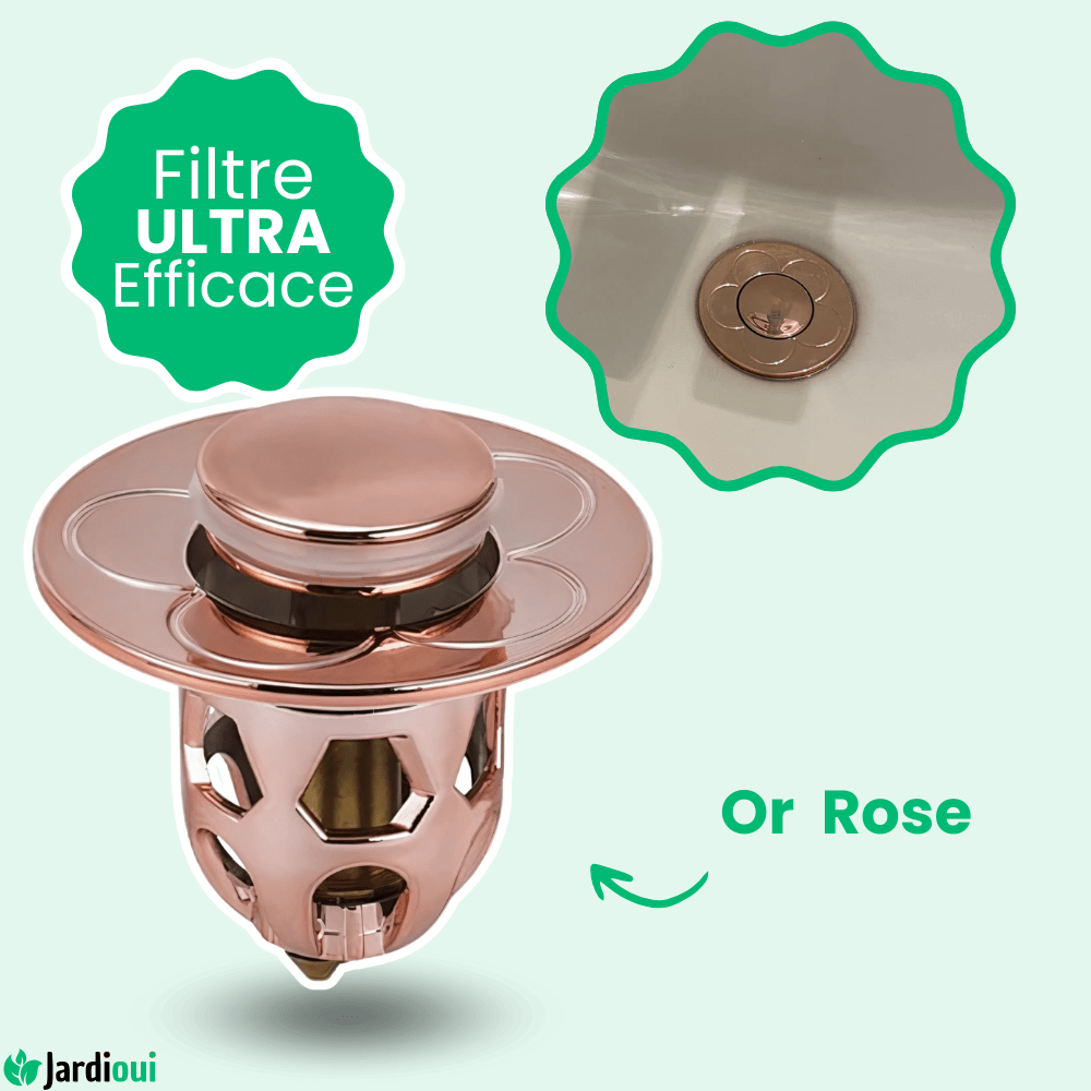 AquaSeal™ - Spring-Action Sink Stopper