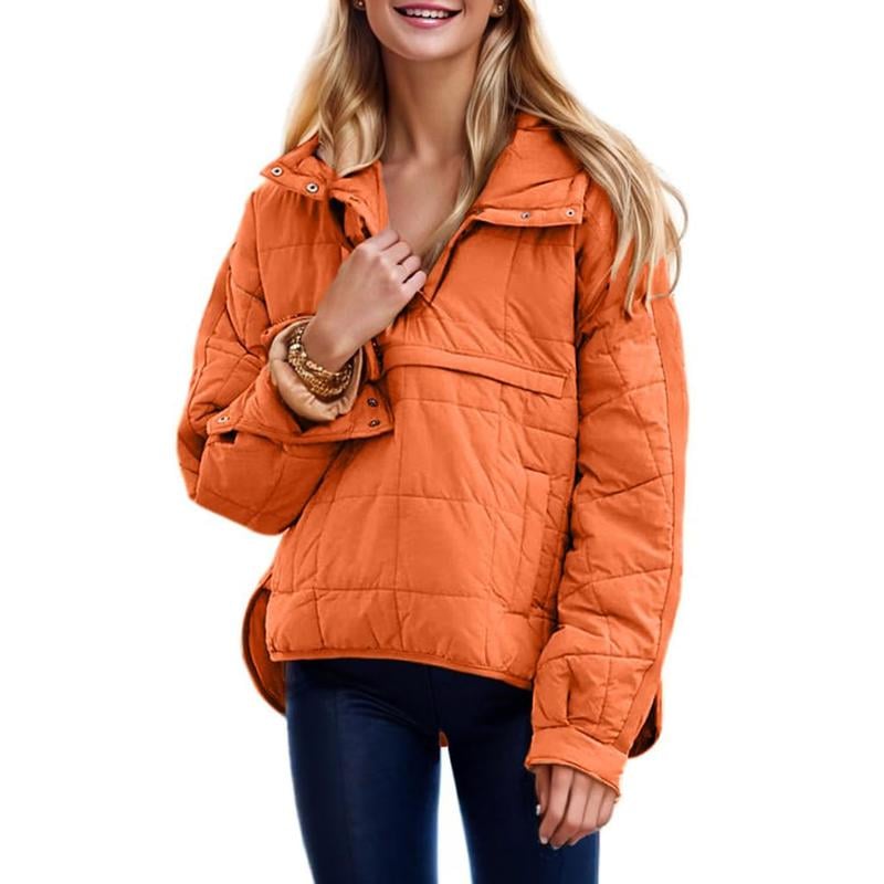 Quilted Lightweight Oversized Puffer Jacket